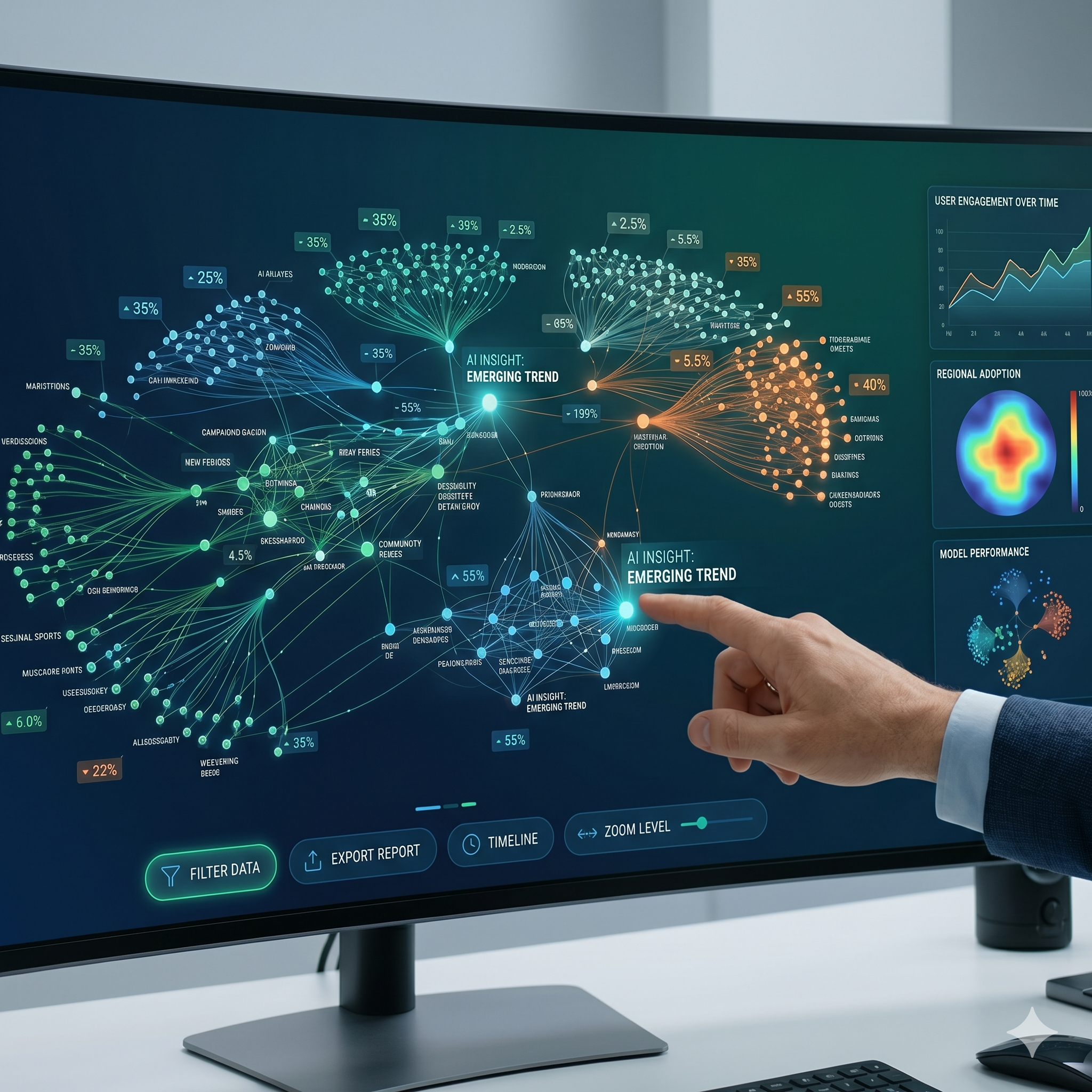 AI Data Visualization Dashboard